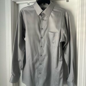 Murano Men's Gray Button Down Shirt